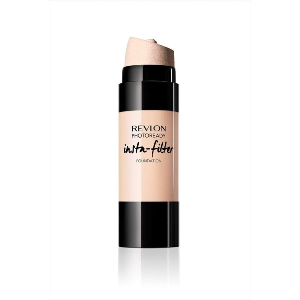 Revlon Photoready Insta-Filter Foundation 130 Porcelain + Blender New Sealed